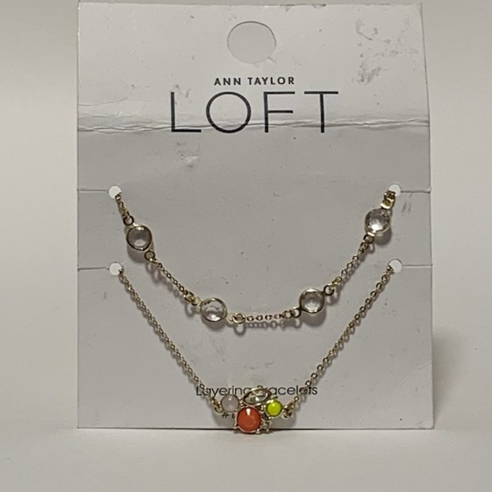 Ann Taylor Loft layering bracelets (2)